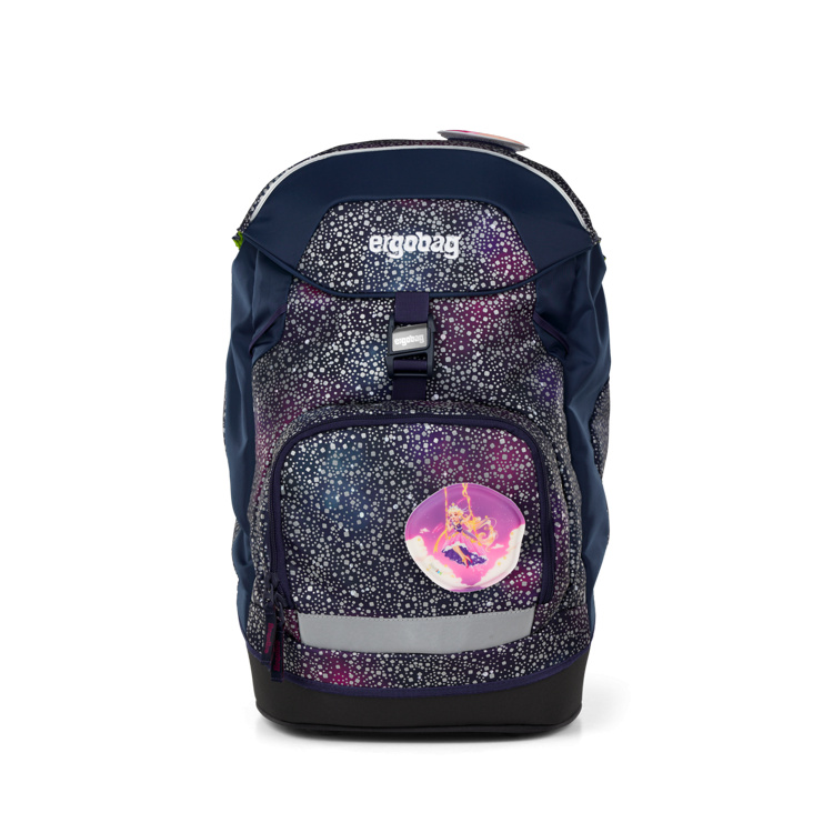 Školní batoh Ergobag prime - Fialový reflexní