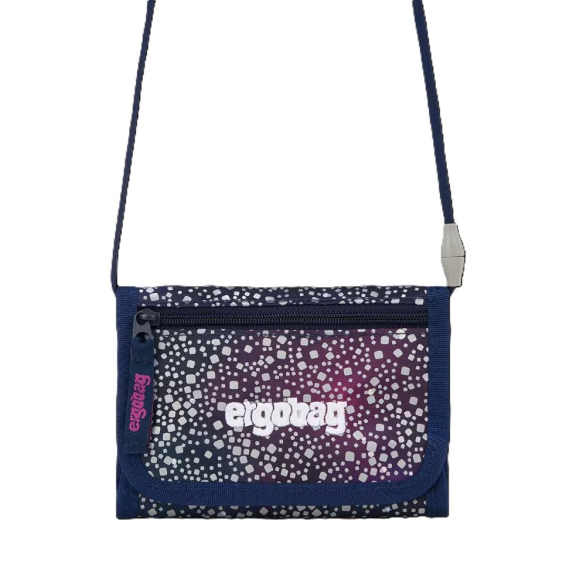 Ergobag Peněženka Fialová reflexní