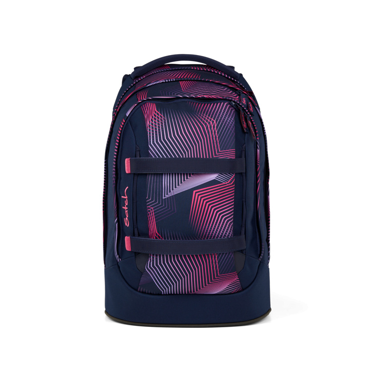 Studentský batoh Ergobag Satch pack - Seismic Pink