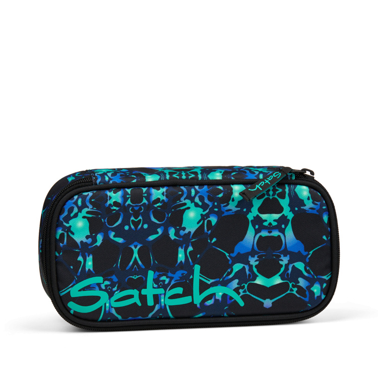 Penál Ergobag Satch – Caleido Blue 2025