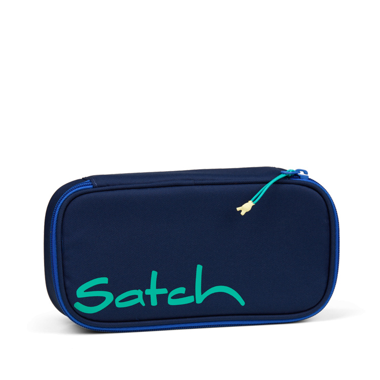 Penál Ergobag Satch – Crossed Blue 2025
