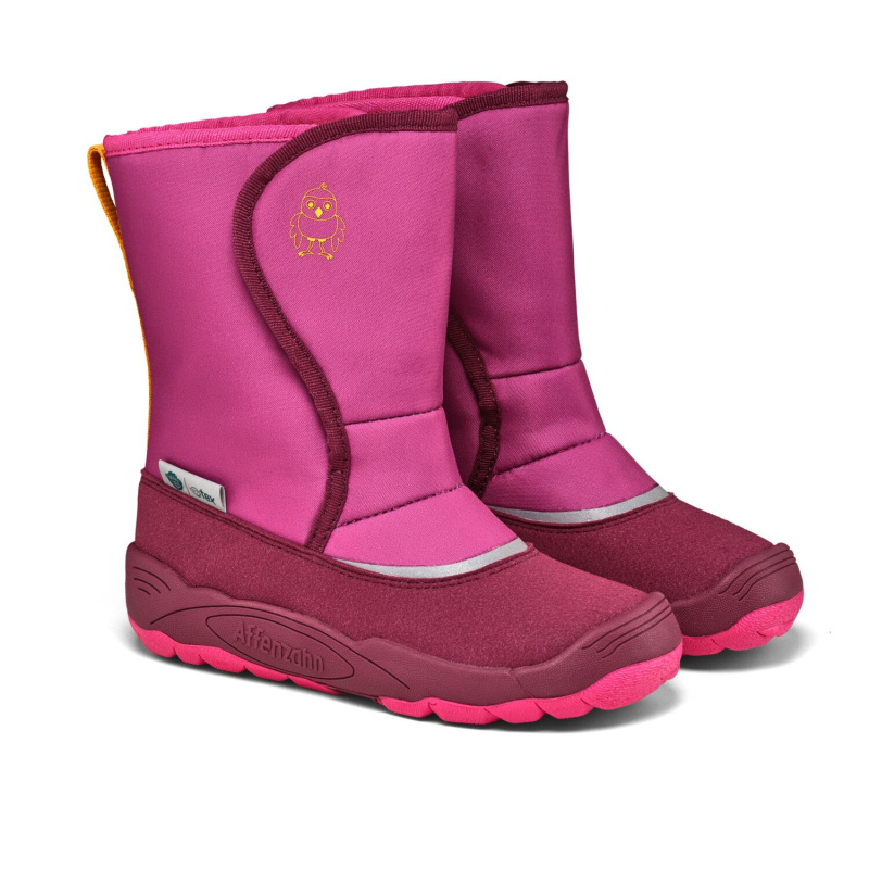 Dětské barefoot sněhule Affenzahn Snowboot Vegan Freezy Bird - vel. 25