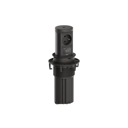 Výsuvný sloupek BACHMANN BM0020510 Elevator 2 1x230V 1xUSB C bezdrátové nabíjení