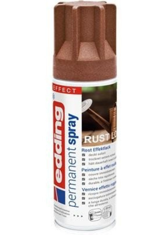 Akrylový sprej edding 5200 - rezavý efekt 936, objem 200,00 ml