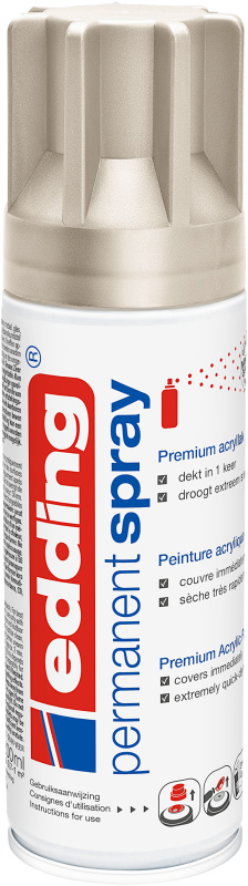Permanentní sprej Edding 5200, 200 ml zlatá šampaň 940