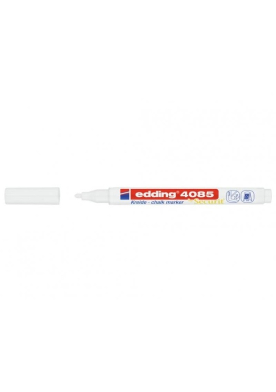 Křídový popisovač edding 4085 - bílý