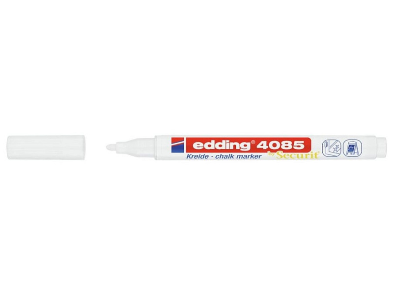 Křídový popisovač edding 4085 - bílý