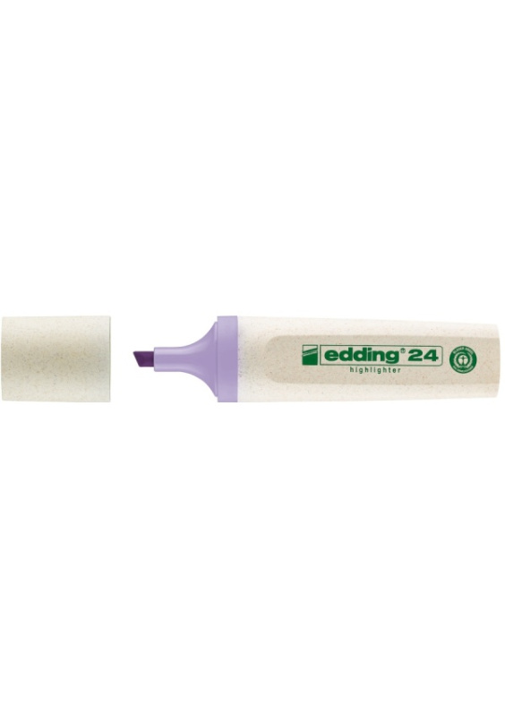 Zvýrazňovač Edding Ecoline 24 -  pastelově fialový
