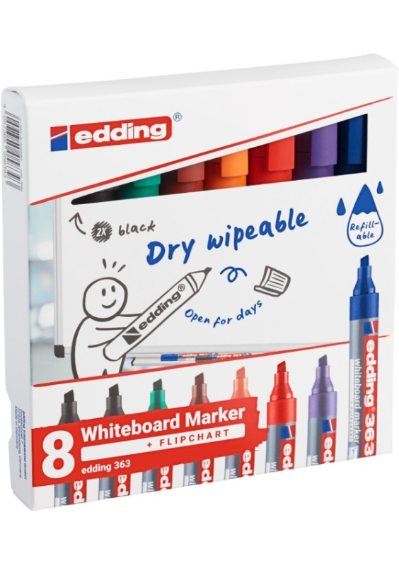 Tabulový popisovač EDDING 363, sada 8 ks EDDING