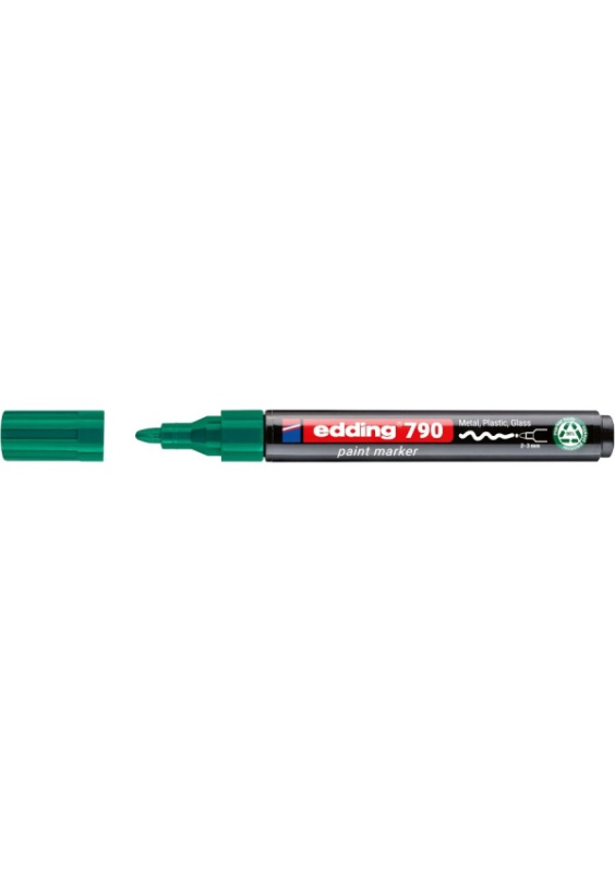 Lakový popisovač Edding 790 PCR - zelený