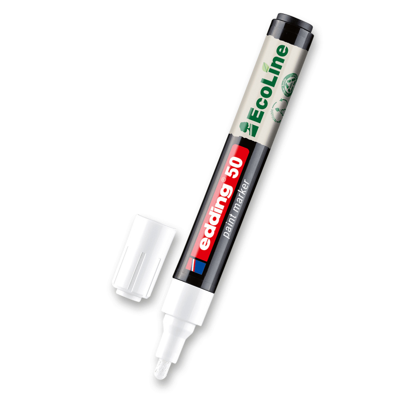 Lakový popisovač Edding EcoLine 50 - bílý