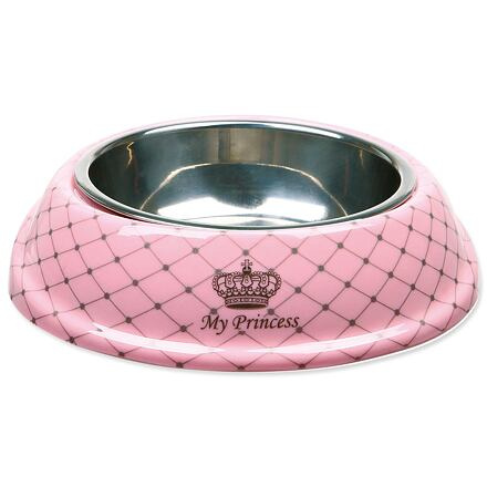 Miska Trixie keramická motiv packy šedá 0.8 l/ø 16 cm