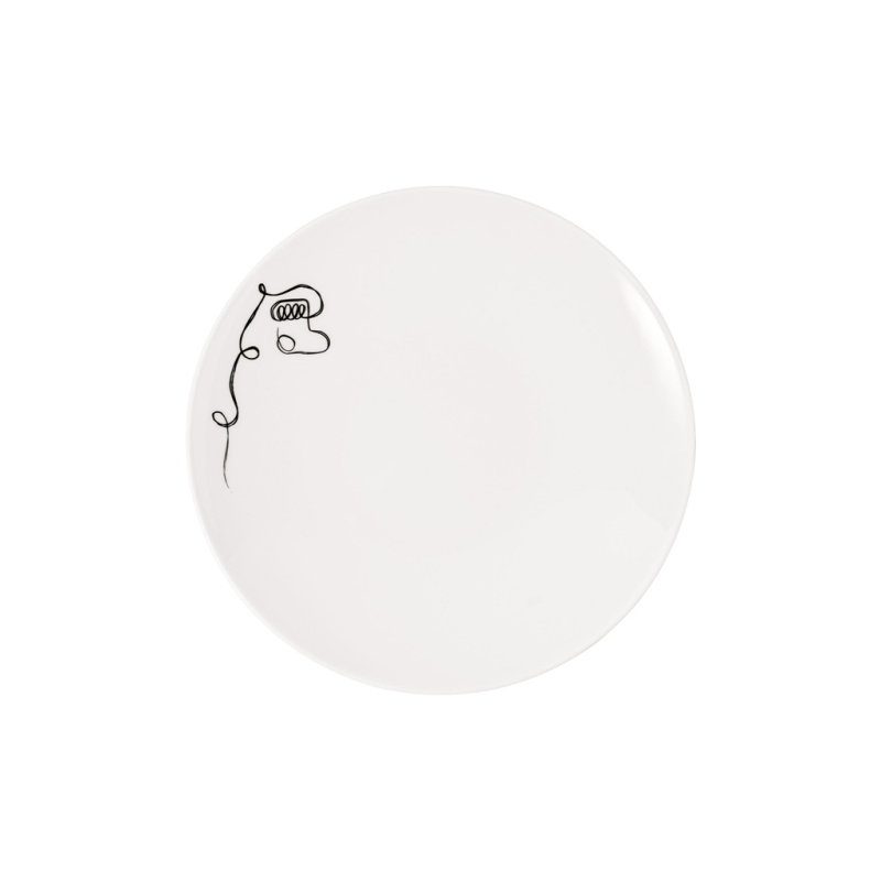 Villeroy & Boch Dezertní talíř Statement Lines "XMAS", Ø 21,2 cm 10-1629-6151