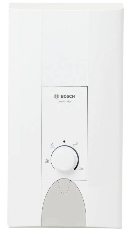 Elektrický průtokový ohřívač vody Bosch Home 7736504710 Tronic Comfort plus / LED indikátor / 21 kW / IP25 / 15 dBA / bílá Varianta: ivi1