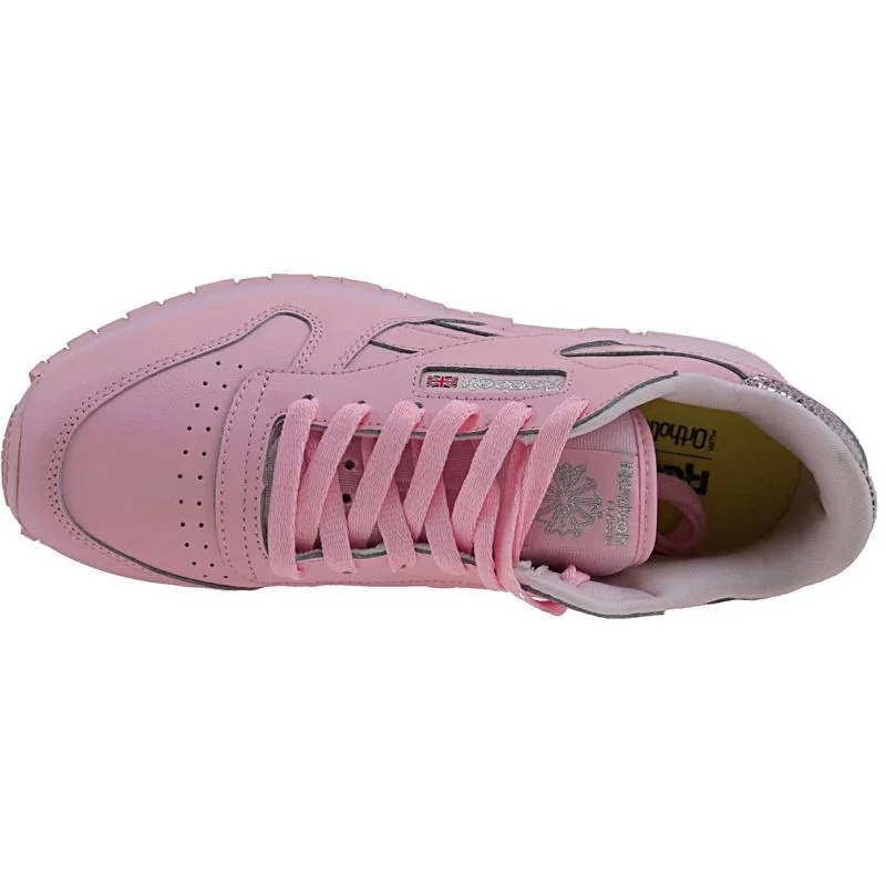 Dětská kožená metalíza Classic JR BD5898 - Reebok 37