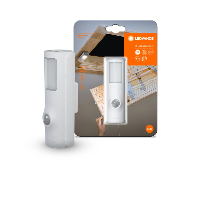 Ledvance Bateriové LED noční světlo Nightlux TORCH White 0,35W 10m 4000K