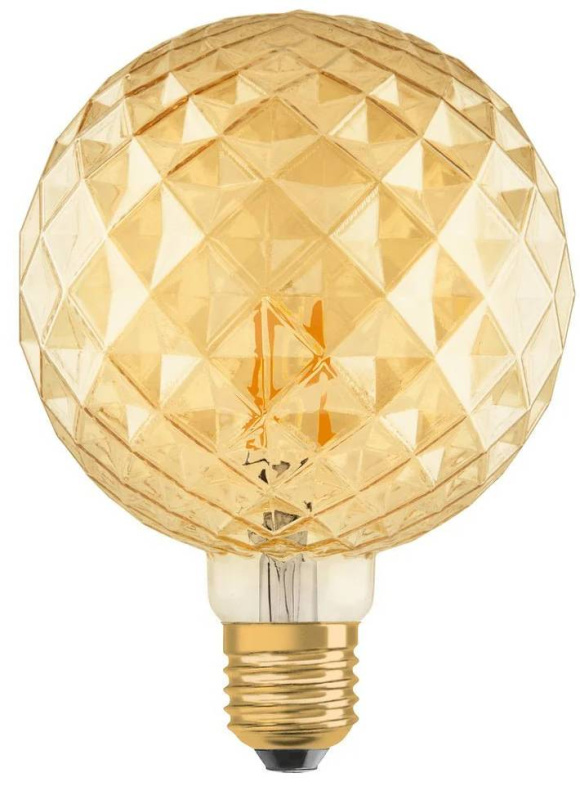 LED žárovka Osram Vintage 1906 Retro Filament Gold Pinecone / E27 / 4,5 W / 470 lm / zlatavá Varianta: ivi1