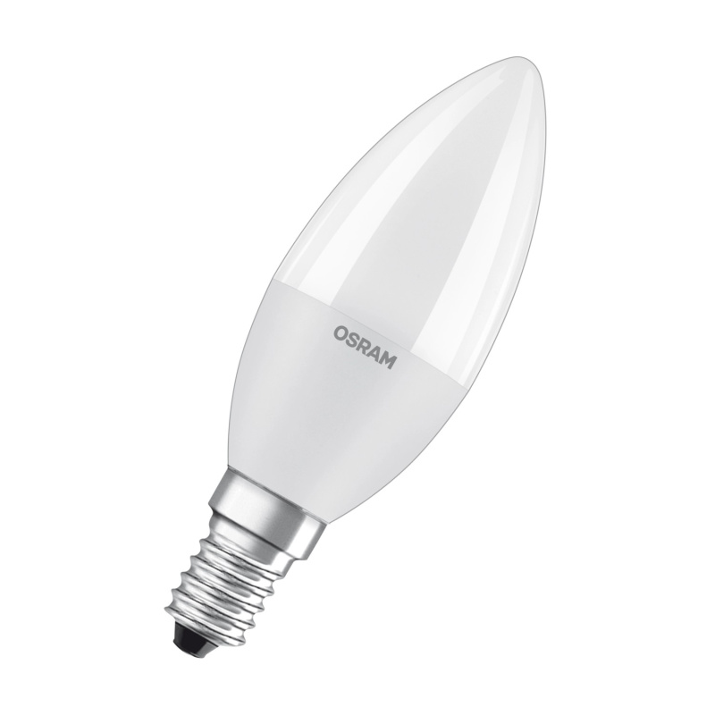 OSRAM LED žárovka VALUE CLASSIC B 60, E14, 7 W, 806 lm, 6500 K 37 x 110 mm