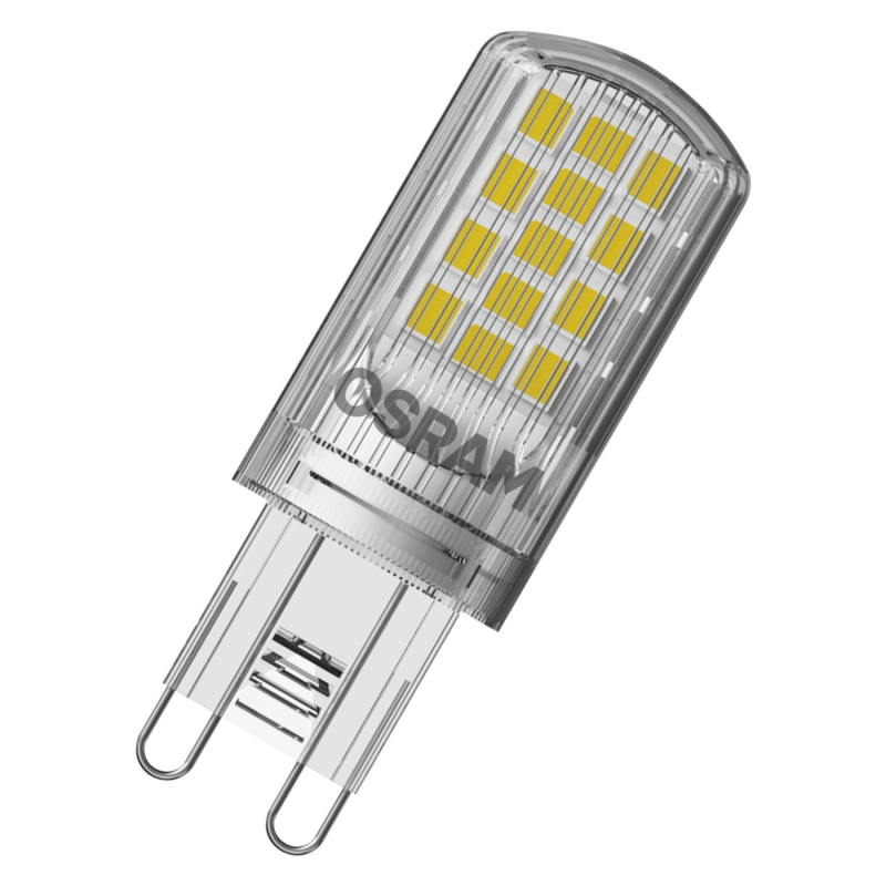 OSRAM LED žárovka PIN40 3,8 W G9 2700 K teple bílá čirá