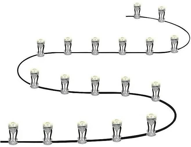 Světelný LED řetěz Ledvance Endura Garden Dot / 18 LED / 13,5 m / venkovní i vnitřní / teplá bílá Varianta: ivi1