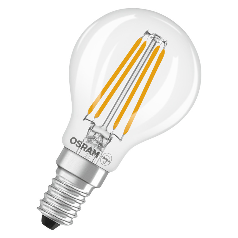 LED žárovka OSRAM LEDSCLP60D 5,9W/827 230V FIL E14FS1