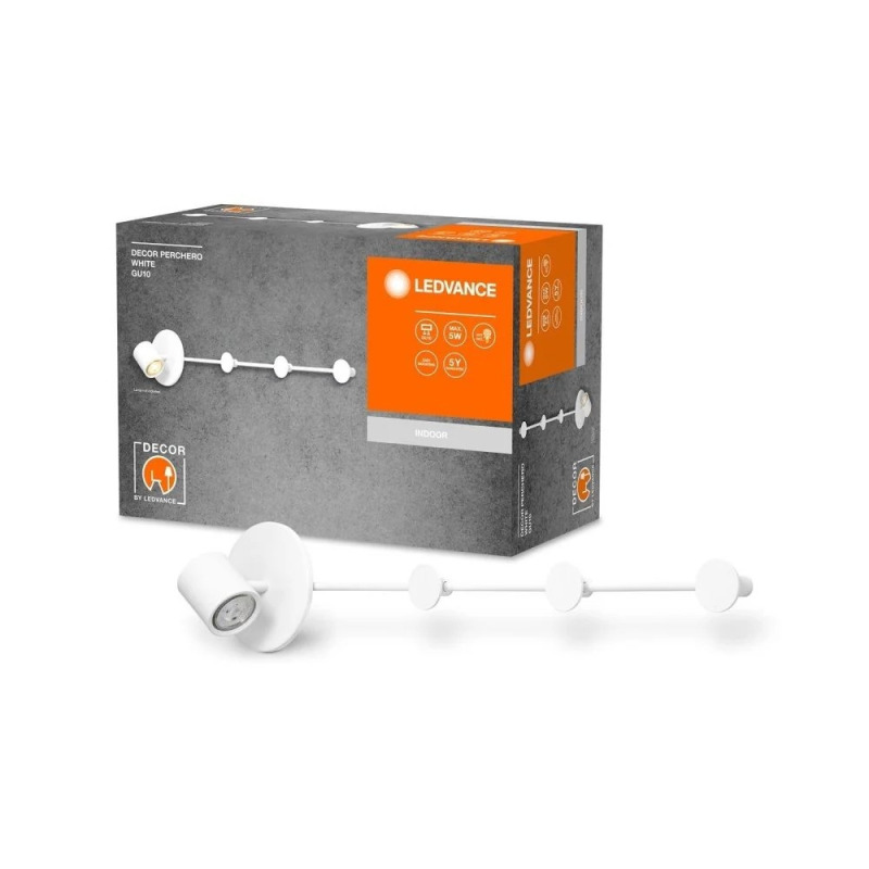 Svítidlo dekorativní LEDVANCE DECOR PERCHERO WHITE 800 WT GU10   LEDV