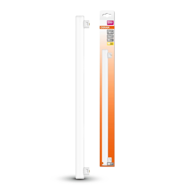OSRAM Trubicová žárovka LEDinestra Base Frosted S14s 6W 640lm 2700K