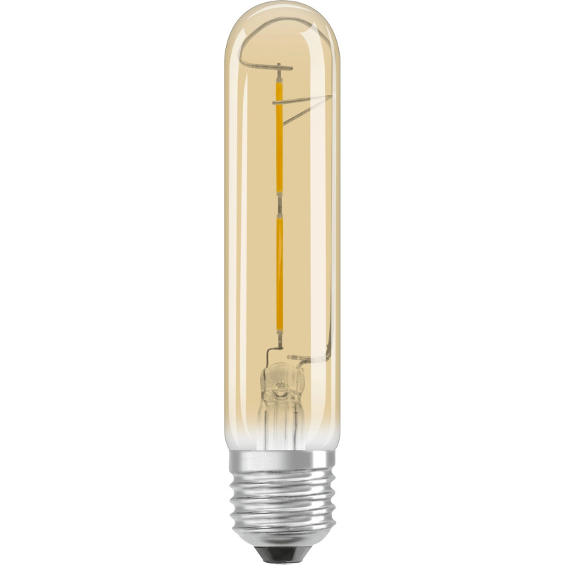 OSRAM LED žárovka 1906 Tube 20, E27, 2,5 W, 200 lm, 2000 K, jantarová