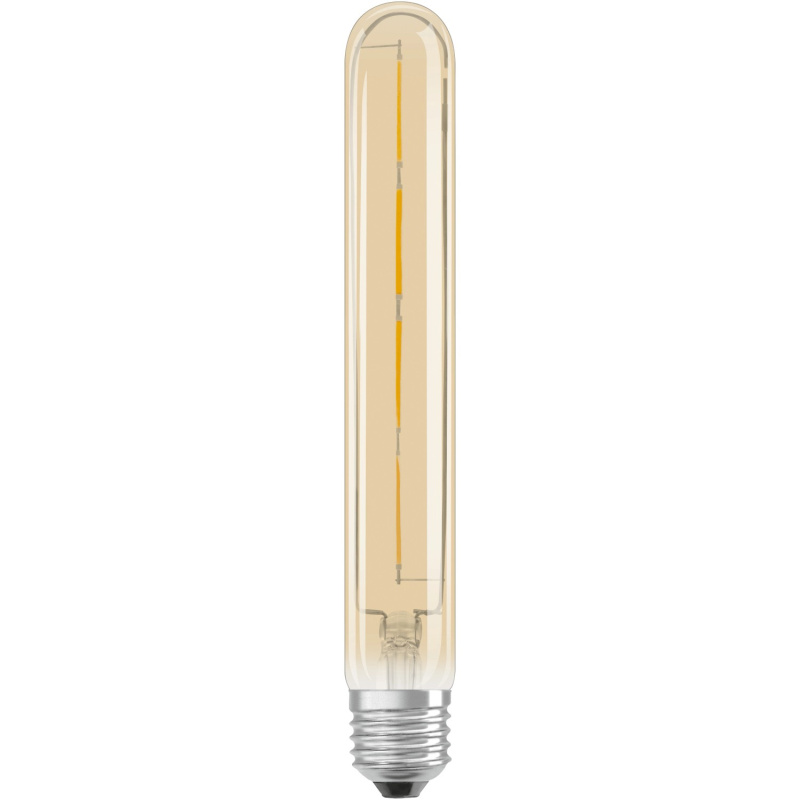 OSRAM LED žárovka 1906 Tube 35, E27, 4 W, 400 lm, 2000 K, jantarová