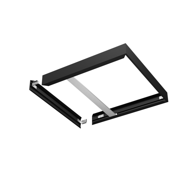Rámeček přisazený LEDVANCE PL 600 SURFACE MOUNT KIT H75 BK, černá