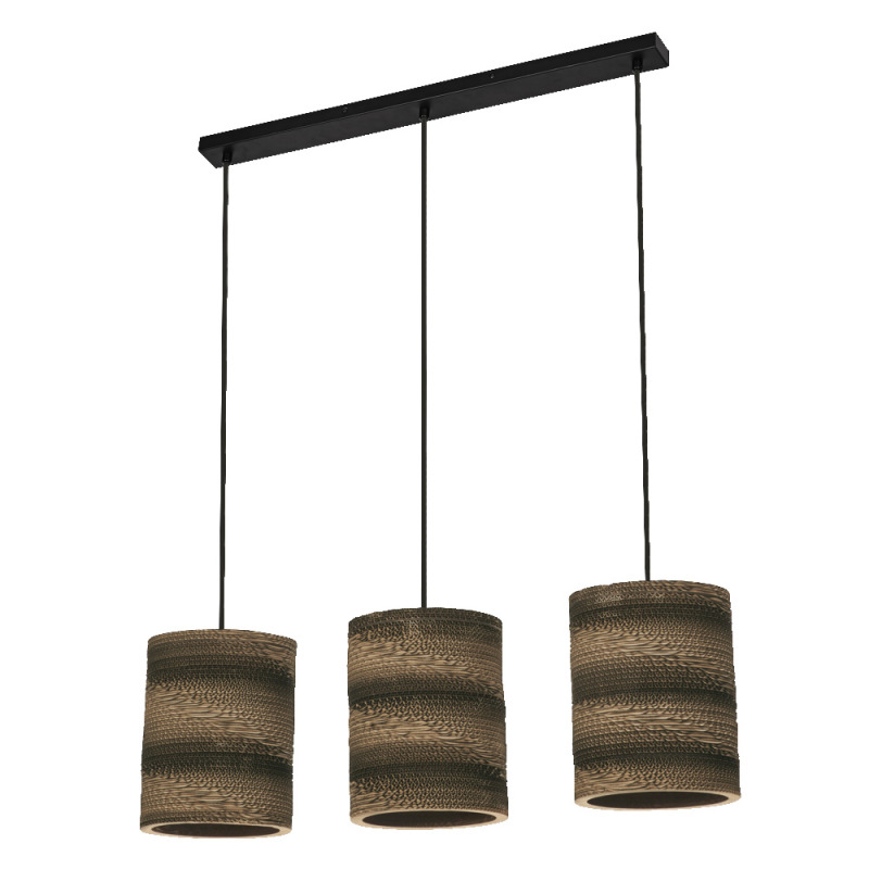 LED svítidlo dekorativní LEDVANCE DECOR CARDBOARD CYLINDER PEND 3XE27