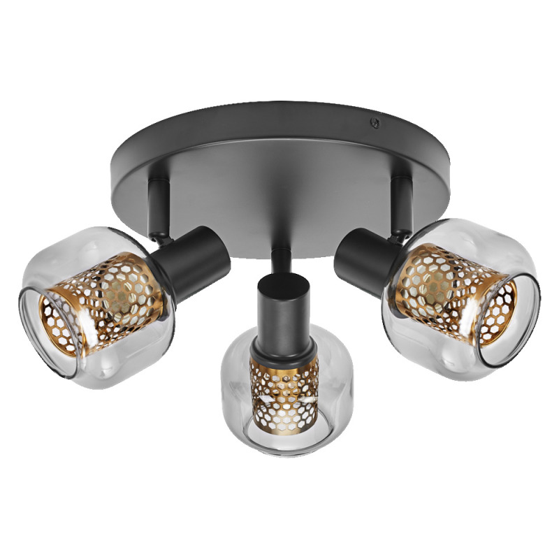 LED svítidlo dekorativní LEDVANCE DECOR SPOT FIREFLY PL 3X2.8W E14 BK