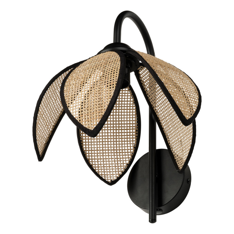 LED svítidlo dekorativní OSRAM DECOR RATTAN LOTUS WALL E27