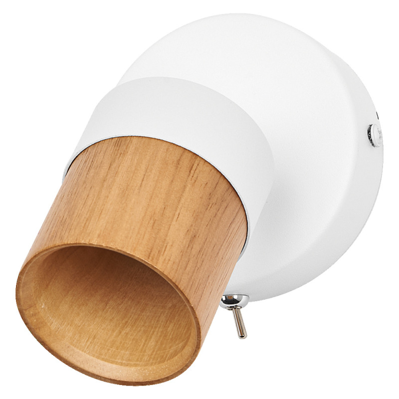 Svítidlo bodové OSRAM LED SPOT HALF WOOD LINE 1XGU10 WT