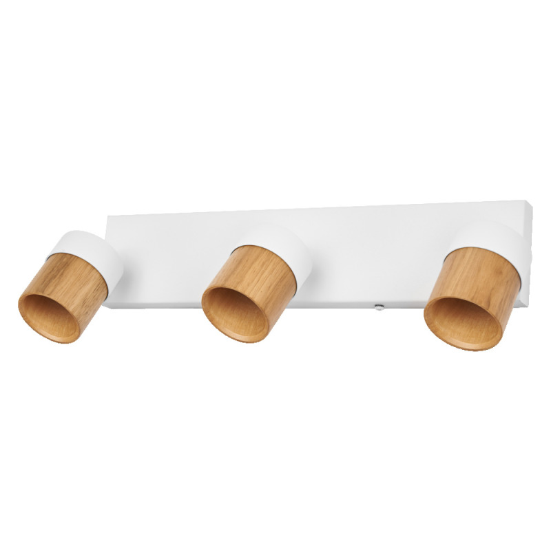 Svítidlo bodové OSRAM LED SPOT HALF WOOD LINE 3XGU10 WT