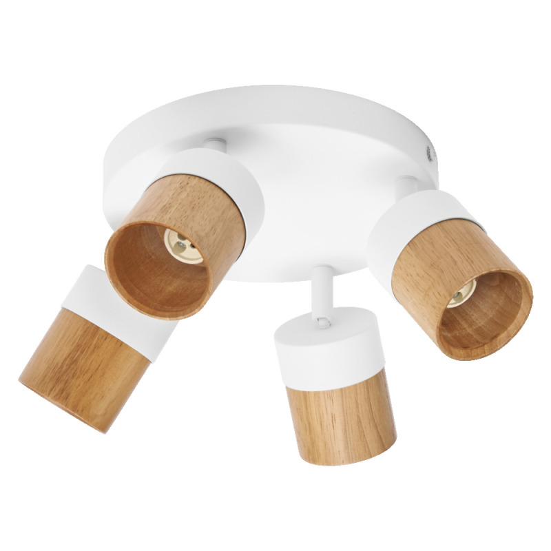 Svítidlo bodové OSRAM LED SPOT HALF WOOD LINE PL 4XGU10WT