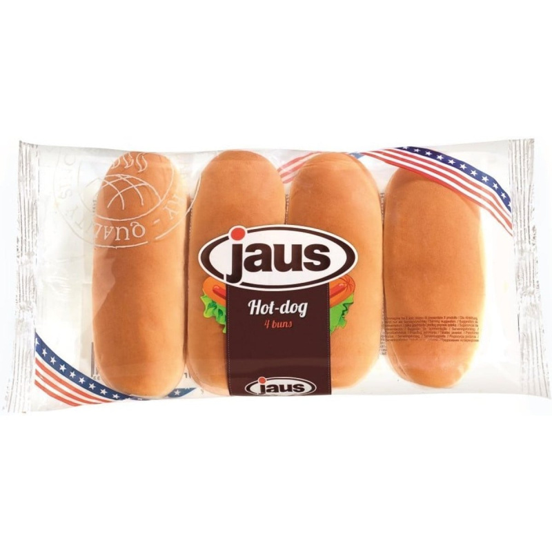 Kuchenmeister Hot dog žemle 4×62 g