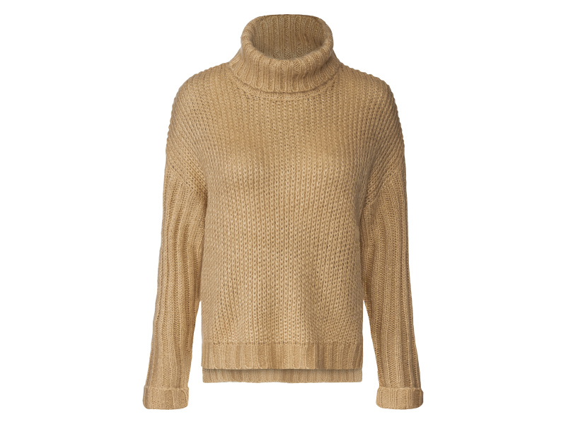 esmara® Dámský svetr s rolákem (S (36/38), béžová)