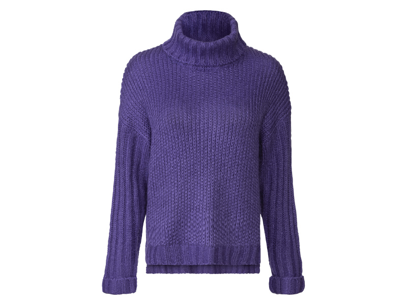 esmara® Dámský svetr s rolákem (S (36/38), lila fialová)