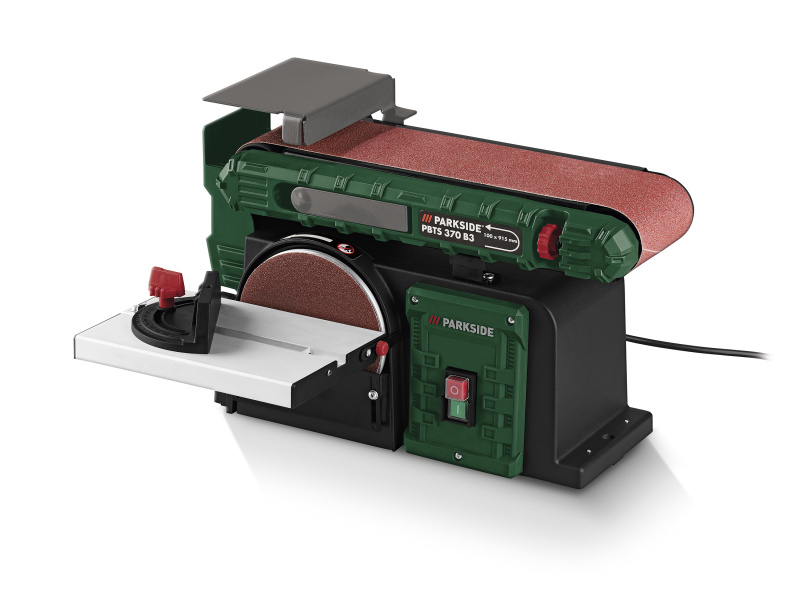 Parkside® Pásová a talířová bruska Pbts 370 B3