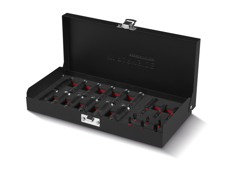 Parkside Performance® Sada rázových nástrčných klíčů a bitů PSS 21 A1, 21dílná