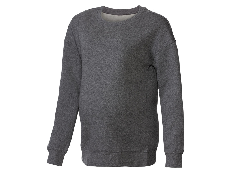 esmara® Dámská těhotenská mikina (XS (32/34), tmavě šedá)