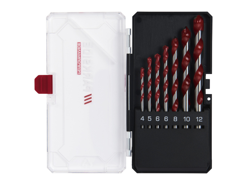 Parkside Performance® Vrtáky do dřeva PHB 6 A1 / Univerzální vrtáky PMB 7 A1 (univerzální vrták, 7 kusů)
