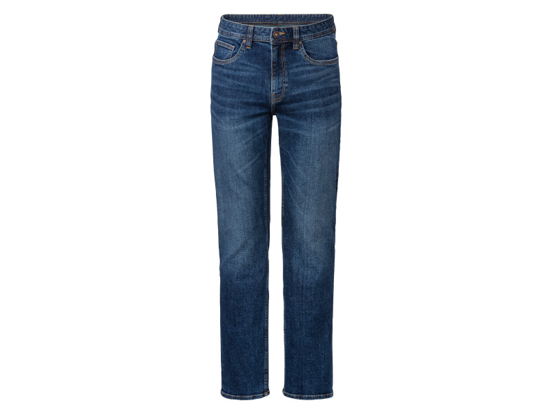 Livergy® Pánské džíny "Straight Fit" (tmavě modrá, 52 (36/32))