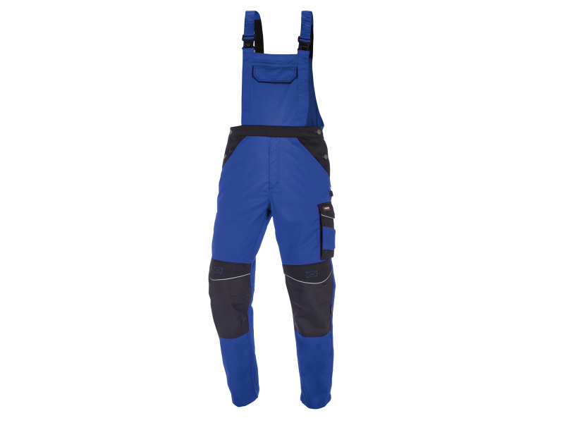 Parkside Performance® Pánské pracovní kalhoty s laclem (48, modrá)