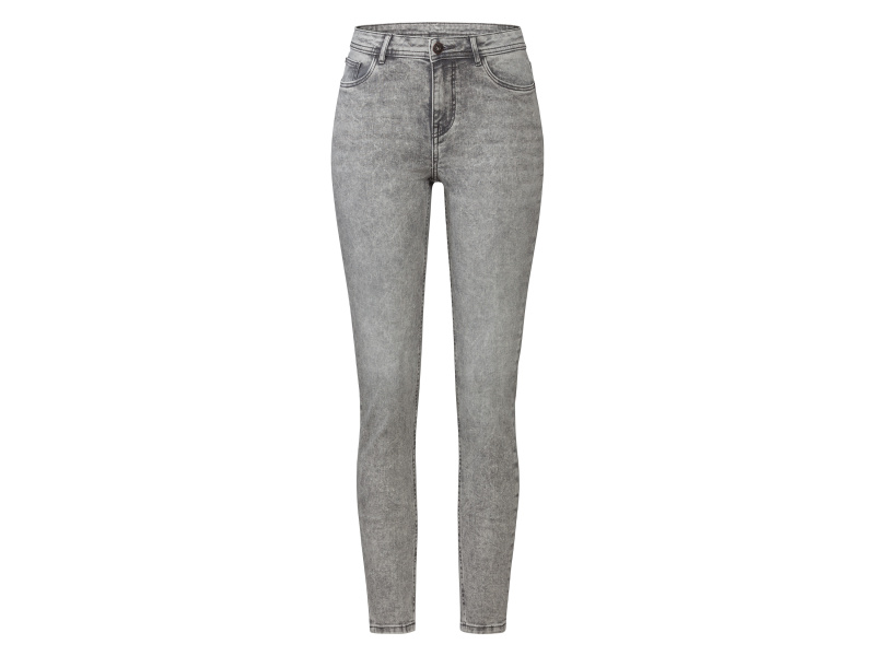esmara® Dámské džíny "Super Skinny Fit" (38, dlouhé, světle šedá)