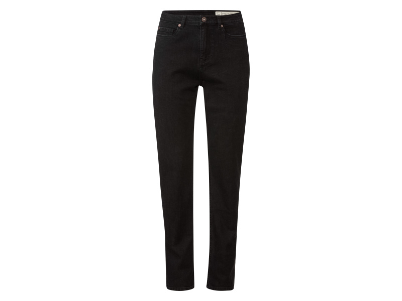 esmara® Dámské džíny "Straight Fit" (34, krátké, černá)