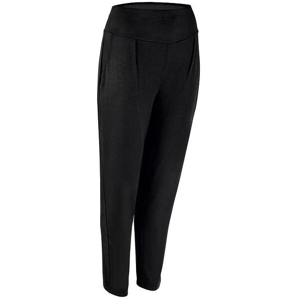 NUR DIE BAMBOO RELAX PANTS - Ladies Bamboo Pants - Black