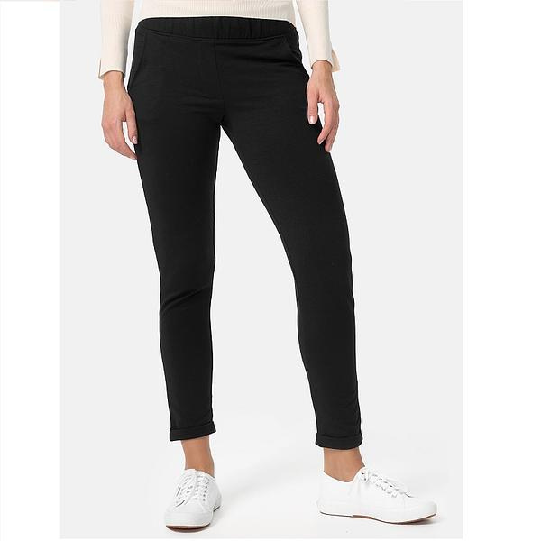 NUR DIE SWEAT HOME PANTS - Modern sports pants - black