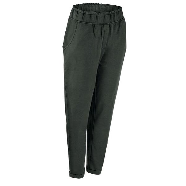 NUR DIE SWEAT HOME PANTS - Modern sports pants - dark green